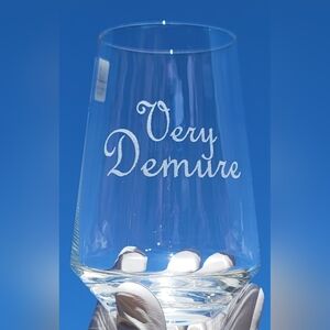 Very Demure Wine Glass